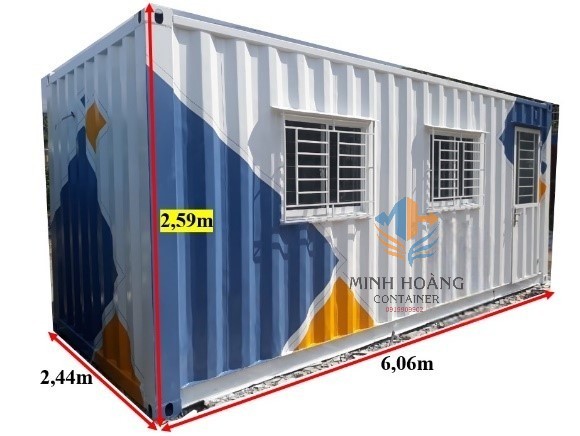 Container văn phòng 20Feet – V201